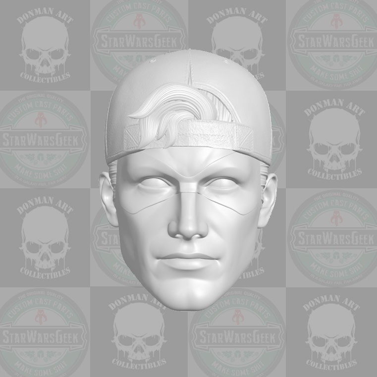 Arsenal v2 Roy Harper custom head for 1:18 1:12 1:10 1:6 DC Comics action figure