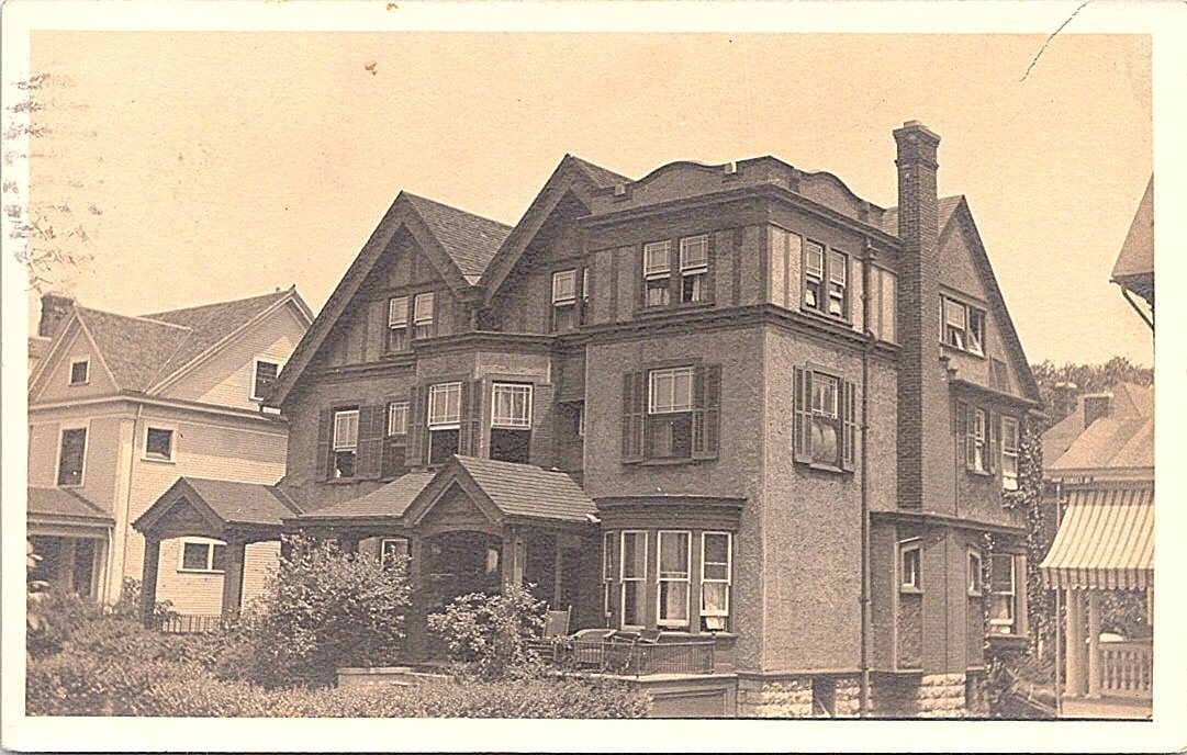RPPC Dayton OH Hotel or Boarding House 1922 RPPC Dayton OH Hotel or Boarding House 1922