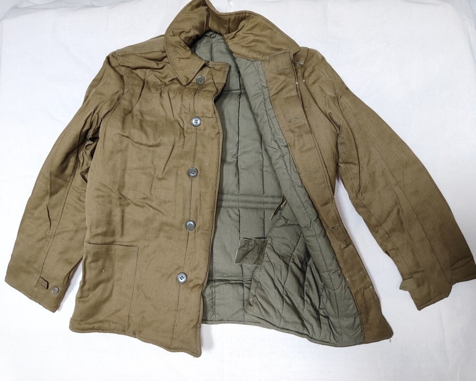 SOVIET Russian Army TELOGREIKA WW2 MILITARY WINTER JACKET FUFAIKA VATNIK 50-4 SOVIET Russian Army TELOGREIKA WW2 MILITARY WINTER JACKET FUFAIKA VATNIK 50-4