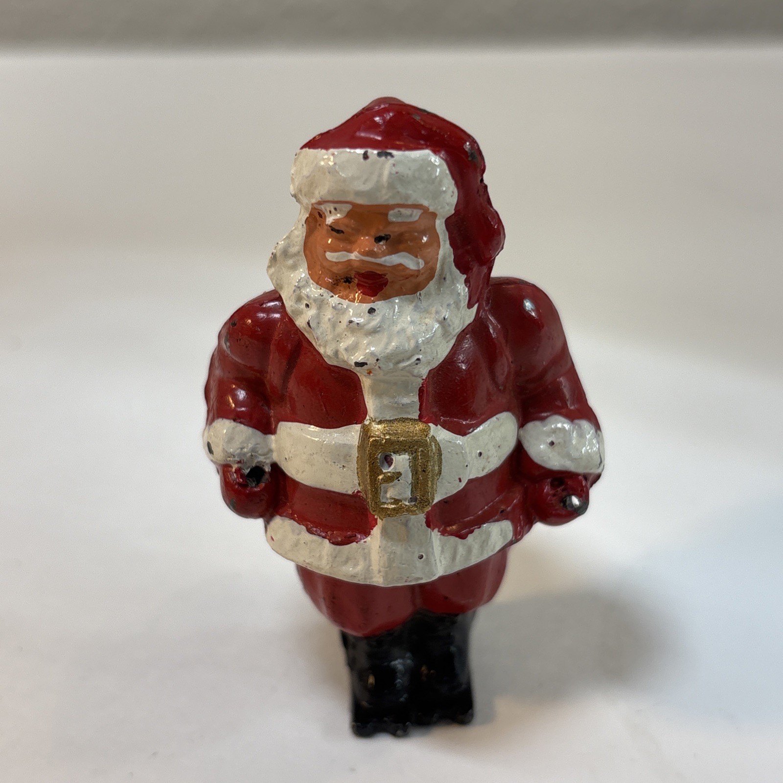 Vintage Barclay USA Skiing Santa 3\