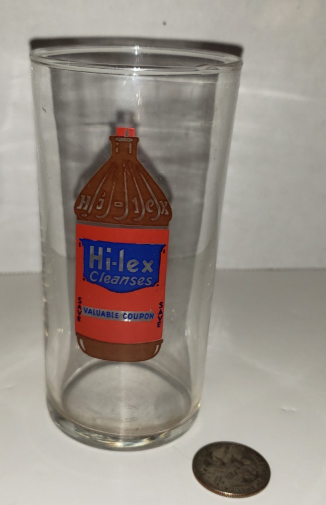 Vtg Hi-lex BLEACH ADVERTISING 4 5/8\
