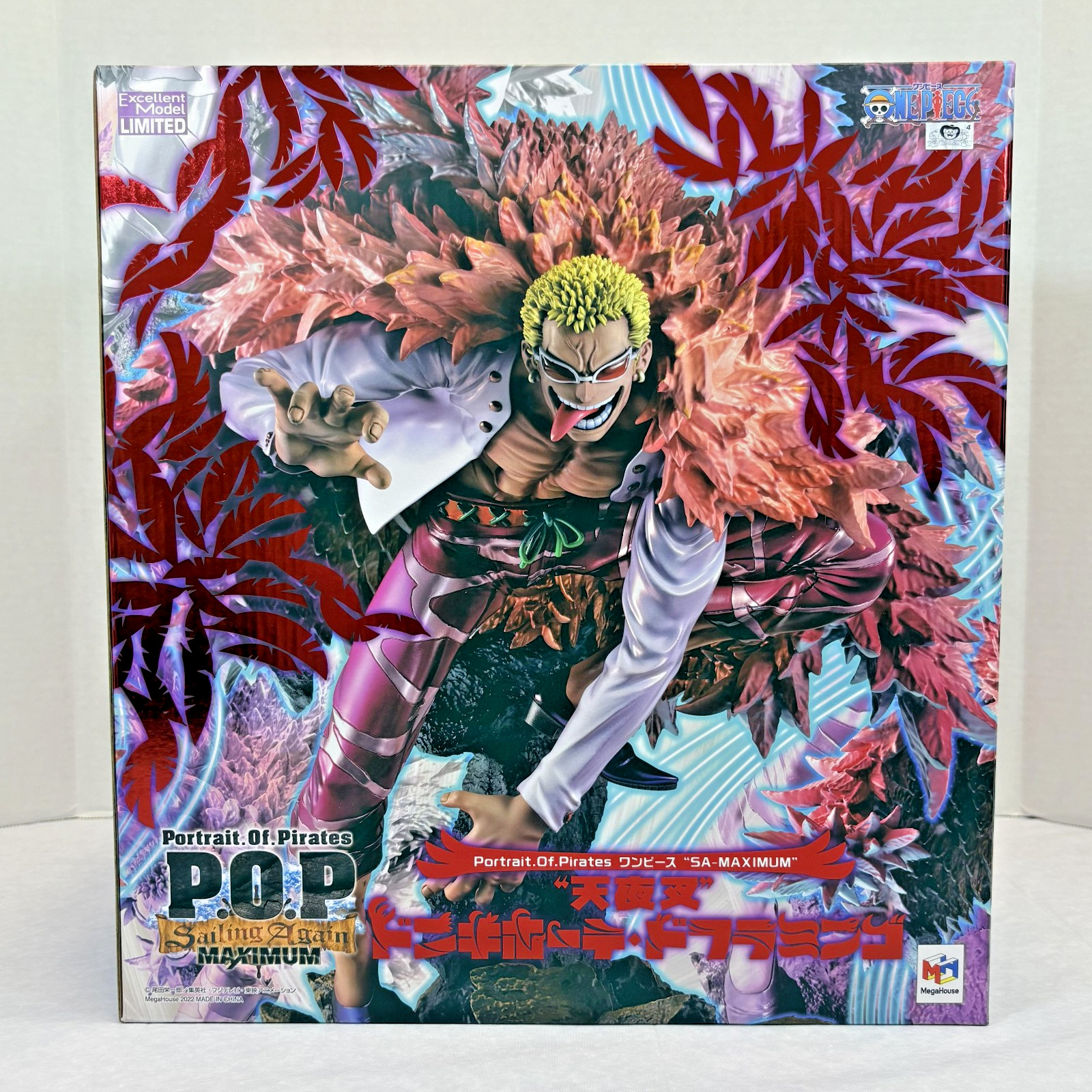 P.O.P Don Quixote Doflamingo Megahouse Portrait Of Pirates One Piece Sa Maximum