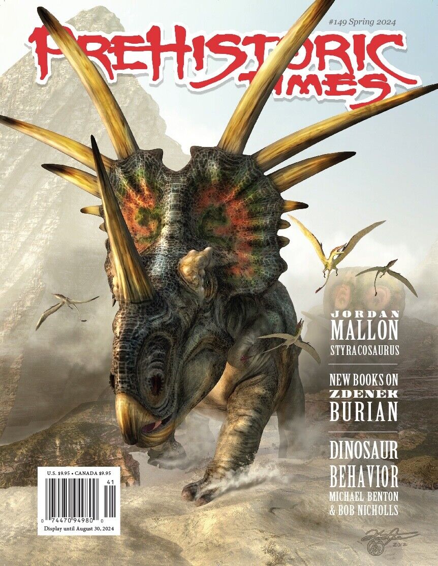 NEW #149 Issue Prehistoric Times dinosaur magazine PT Spring 2024 mint
