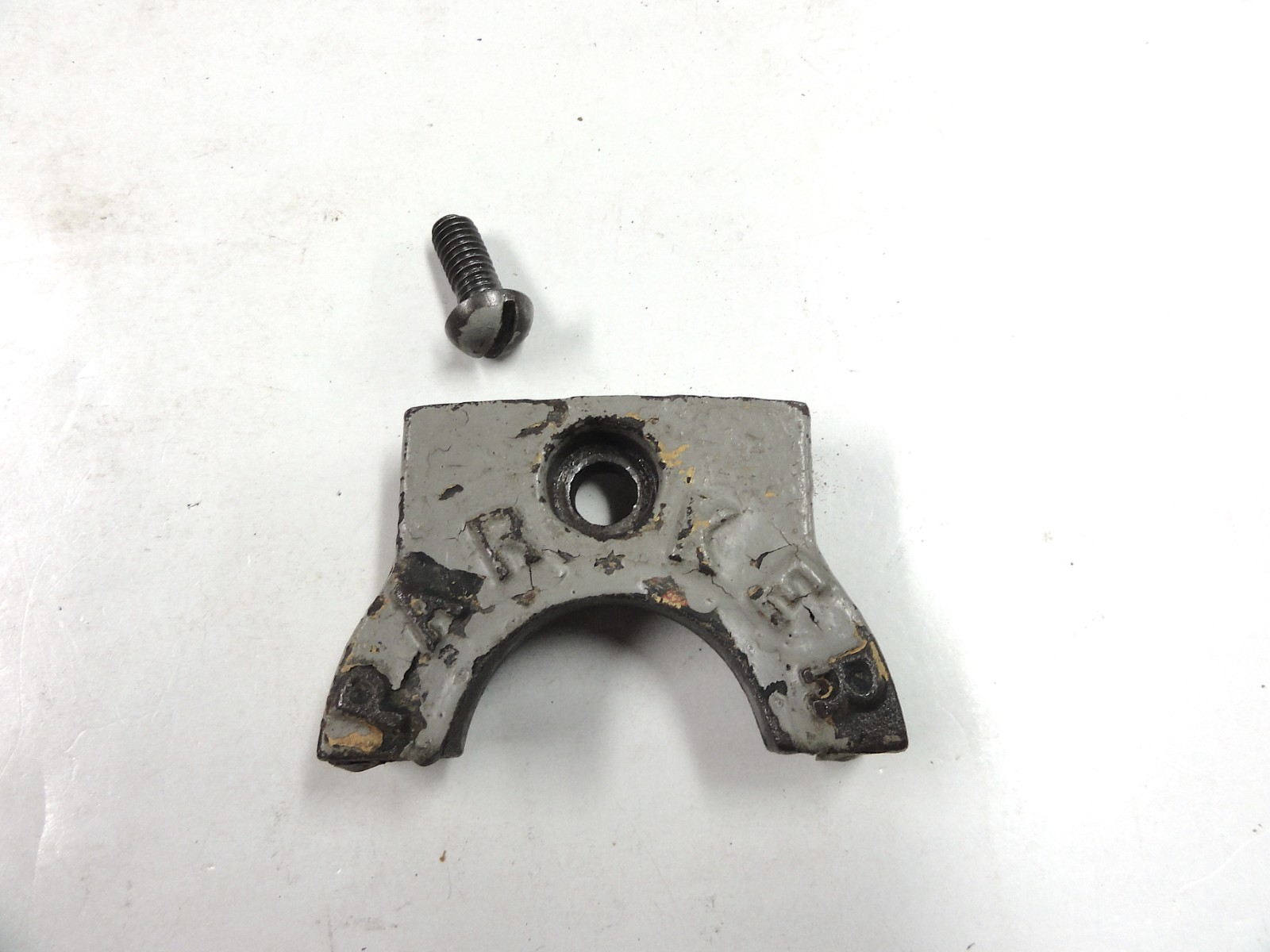 VINTAGE ANTIQUE CHAS. PARKER No. 975 VISE MAIN SCREW SPINDLE LOCK COLLAR VG USED
