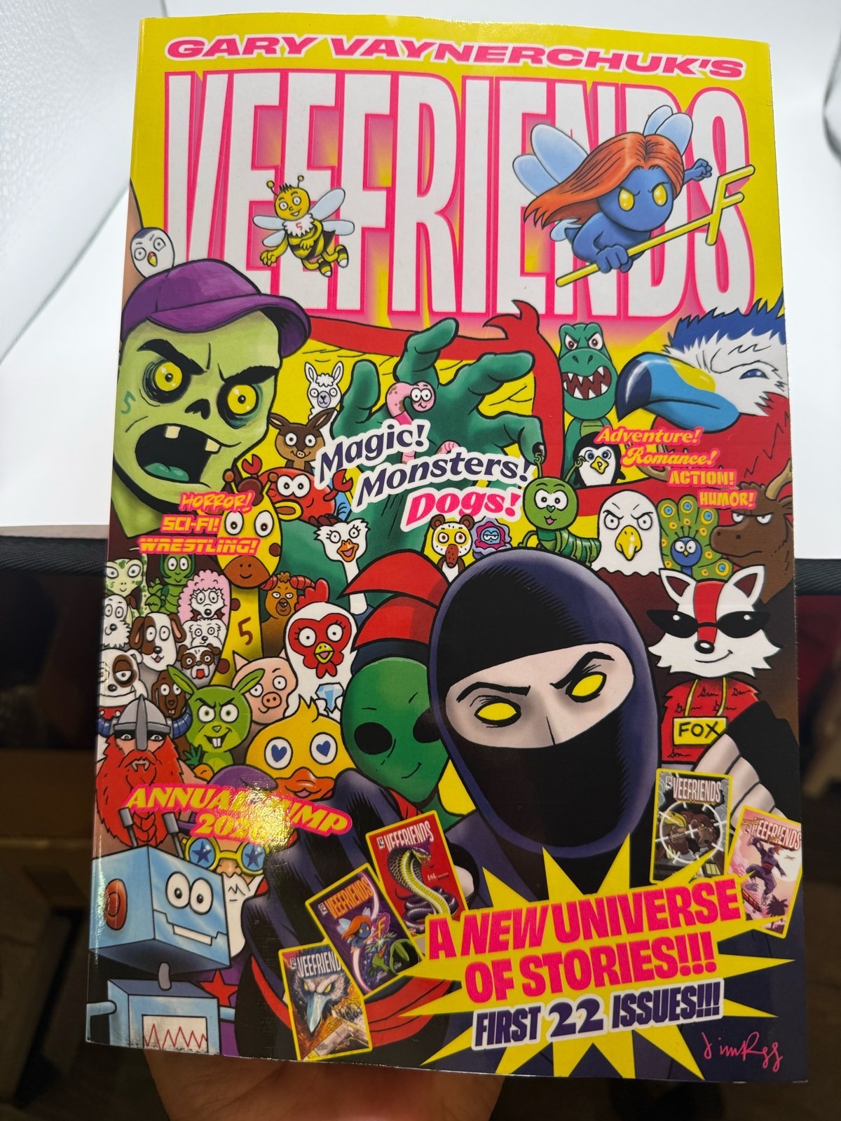 VeeFriends Annual Jump 2026 New York Comic Con Gary Vaynerchuk TPB Issues 1-22 VeeFriends Annual Jump 2026 New York Comic Con Gary Vaynerchuk TPB Issues 1-22