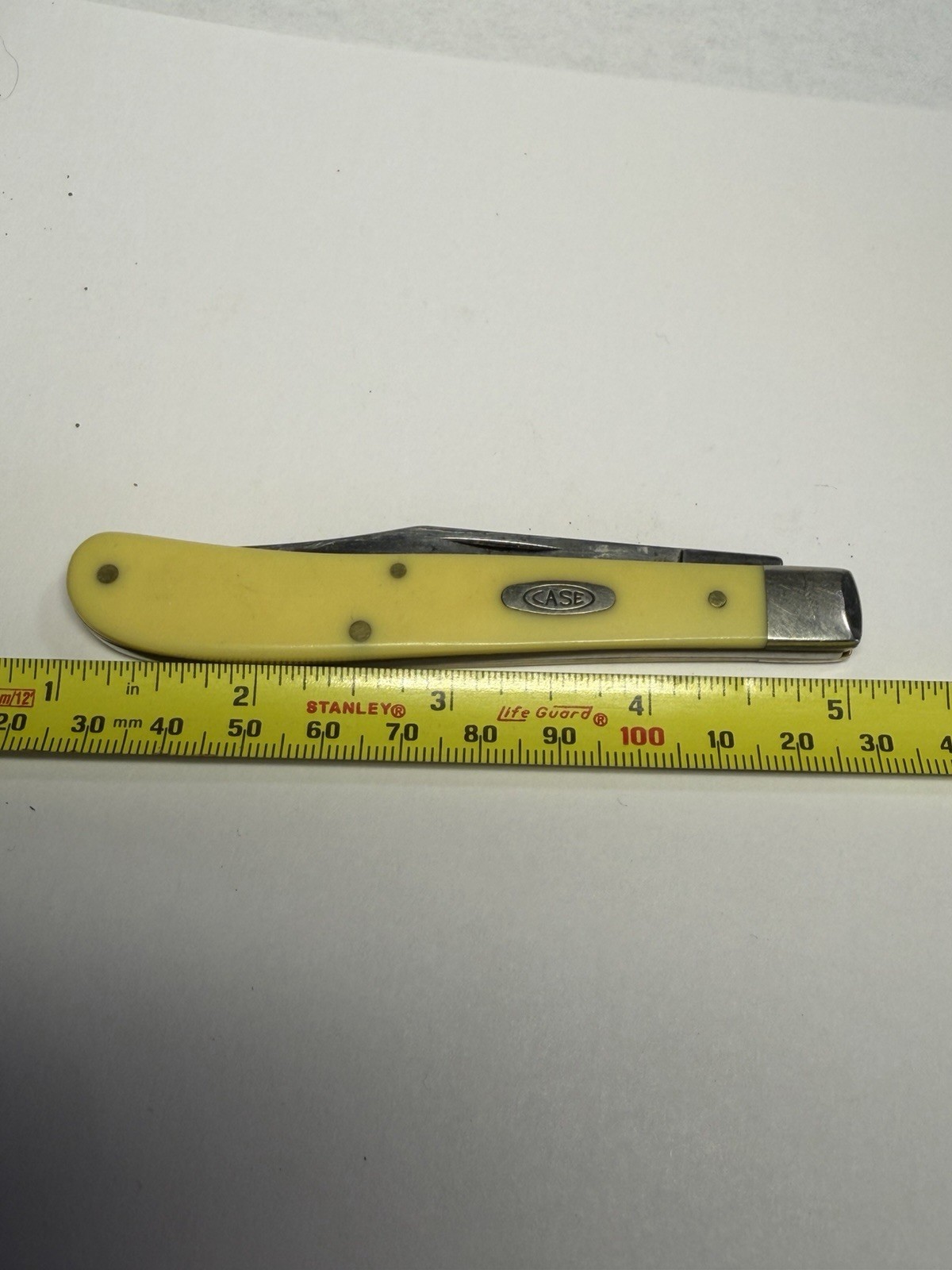 2004 Case XX Knife Slim Line Trapper 31048 One Folding Blade Synthetic Handle