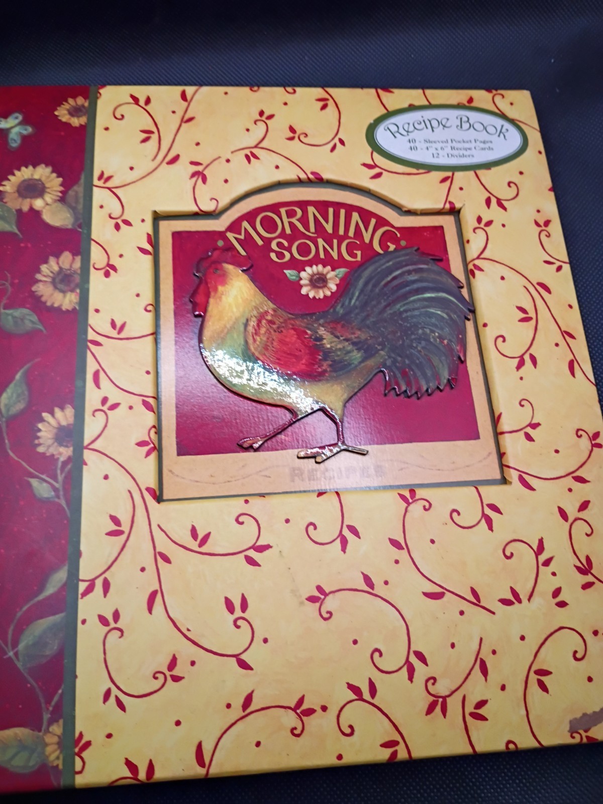 Morning Song Recipe Book By C.R. Gibson New Never Used