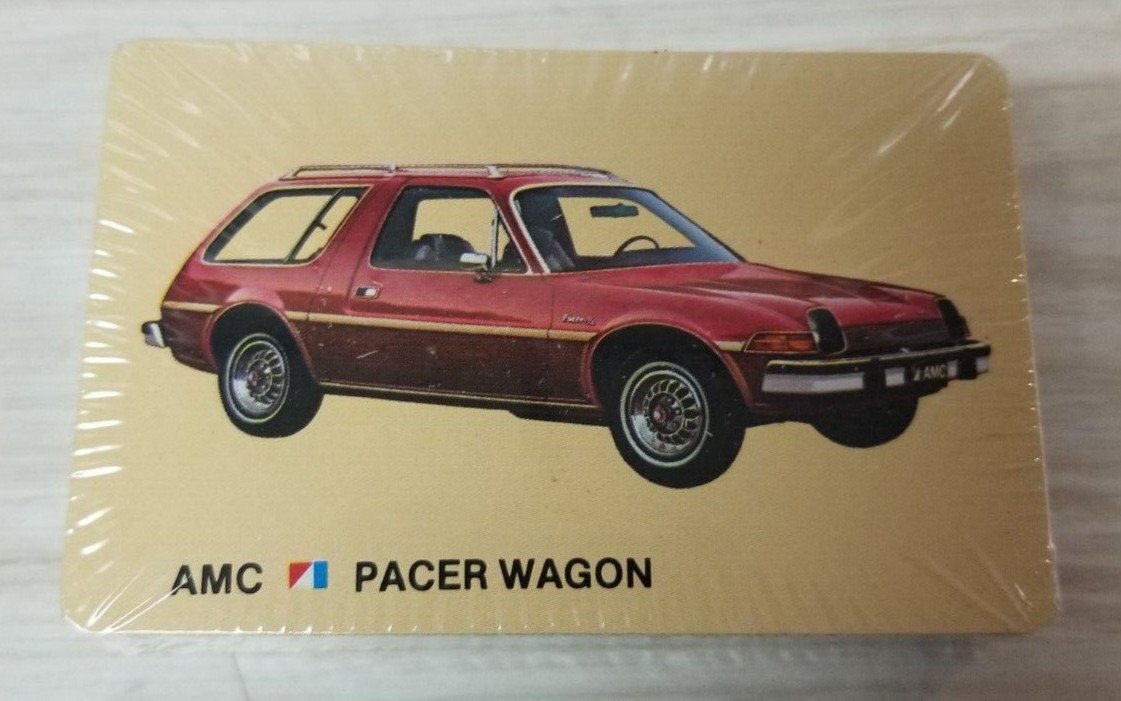 AMC Pacer Wagon Playing Cards Sealed NOS INV# M-146 AMC Pacer Wagon Playing Cards Sealed NOS INV# M-146