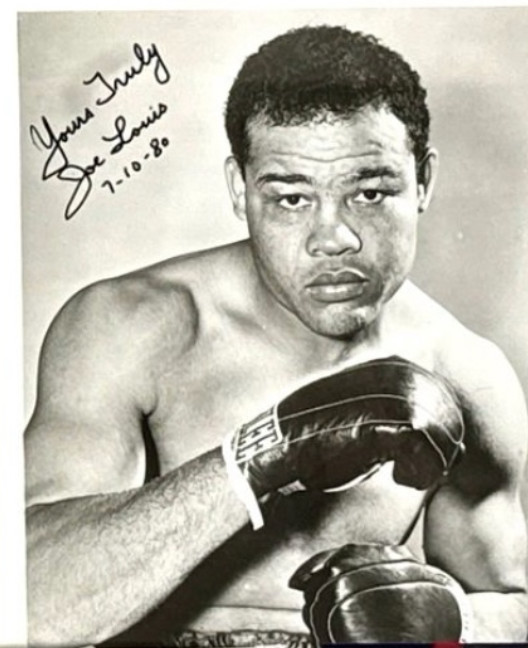 Joe Lewis and Boxing Greats – Signed Photographs