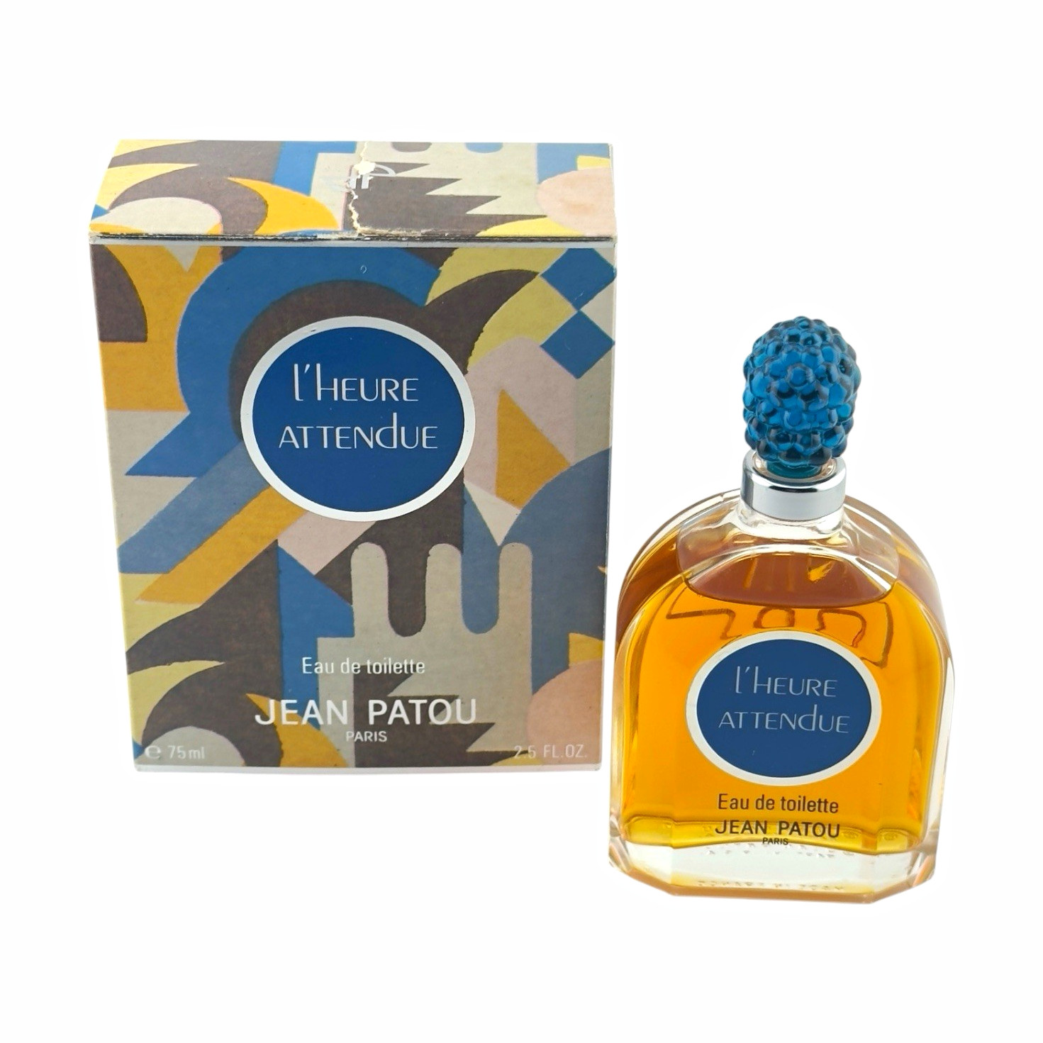 Vintage Jean Patou L’Heure Attendue EDT 75ml 2.5oz Ma Collection Boxed Rare
