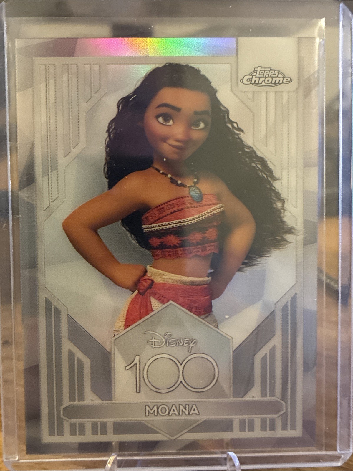 Moana - 2023 Topps Chrome Disney 100 #2 Refractor