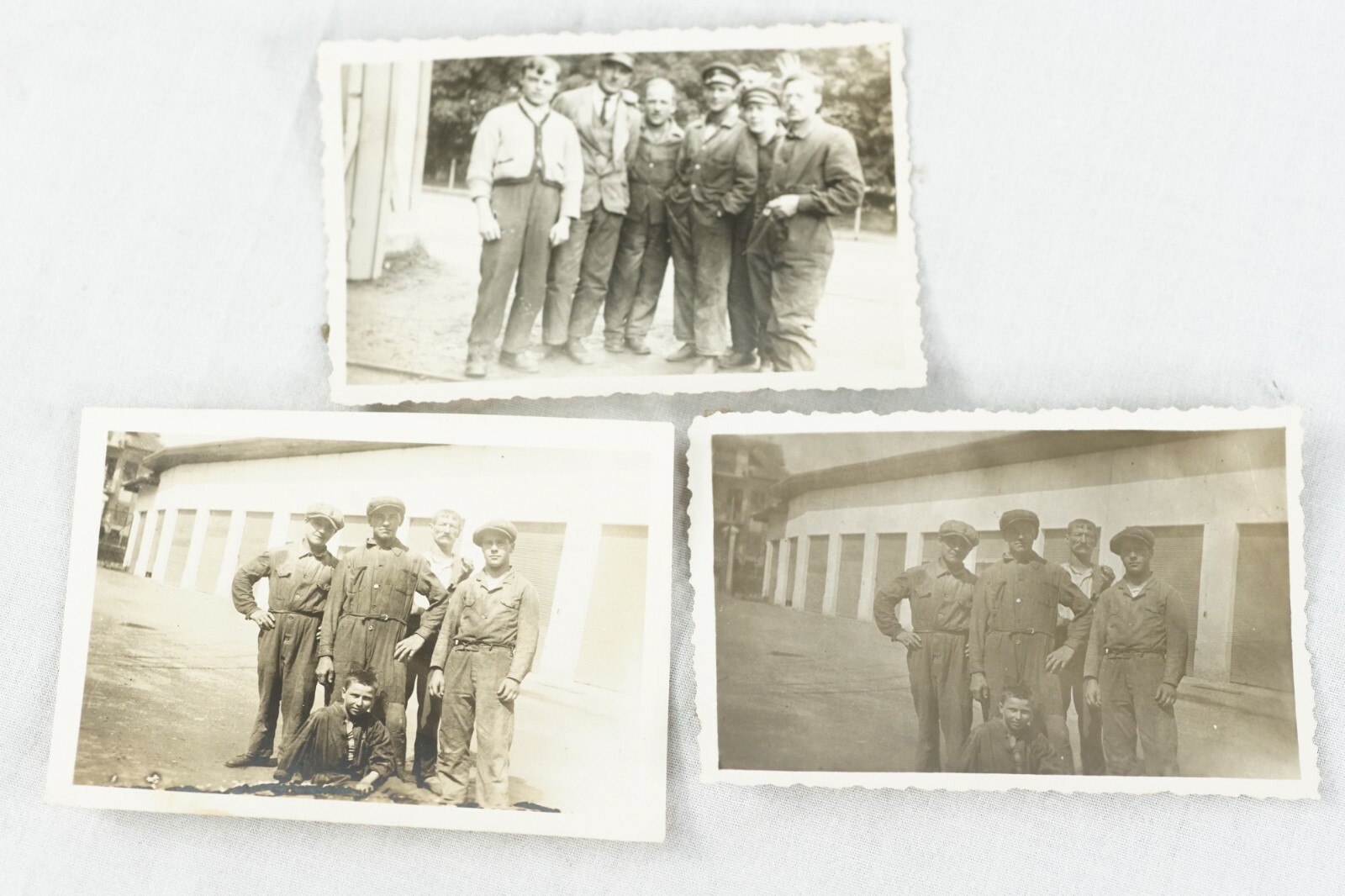 Original Photos France Airfield Military Airplane Technicians Interwar Period