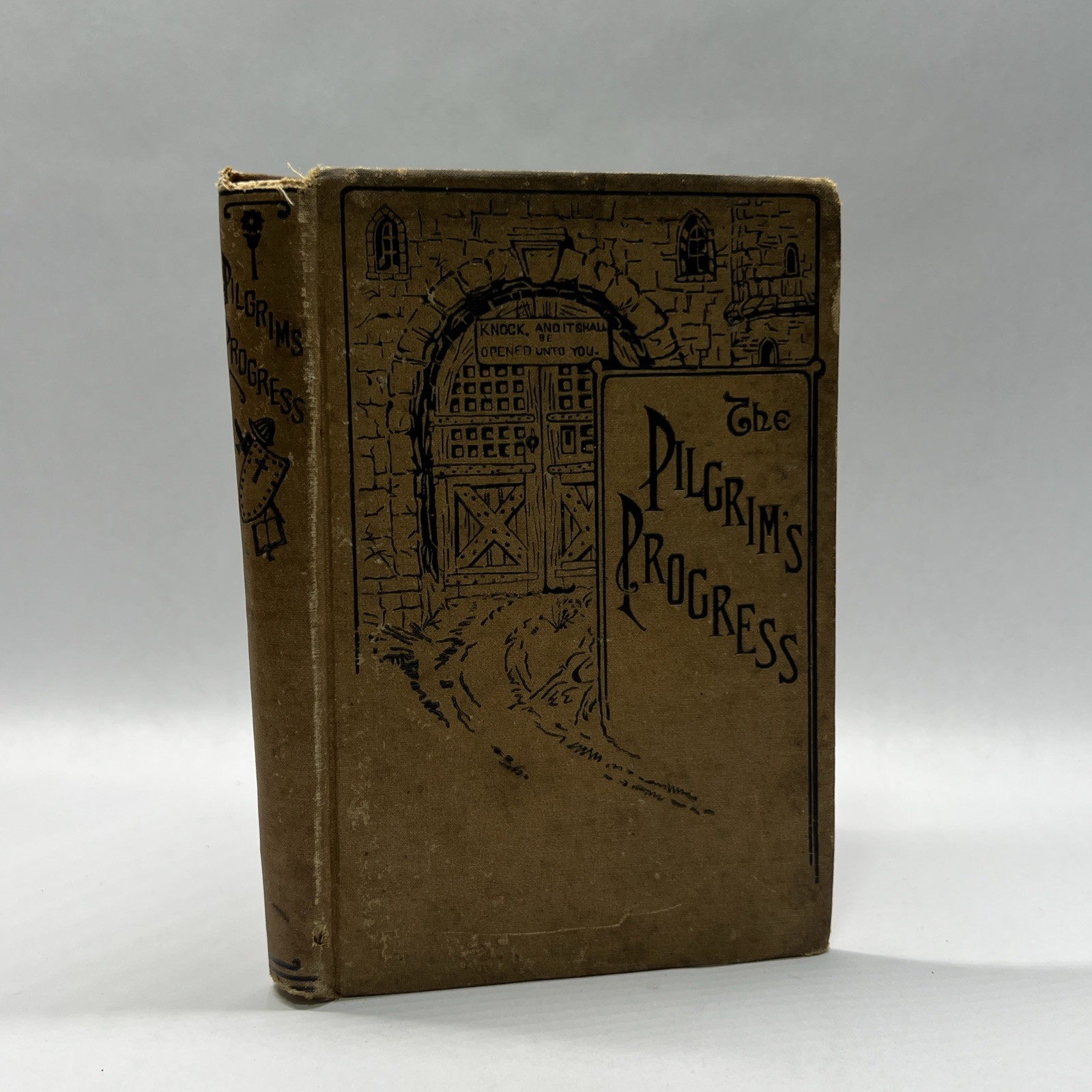 THE PILGRIM’S PROGRESS - JOHN BUNYAN 1885 Harecover