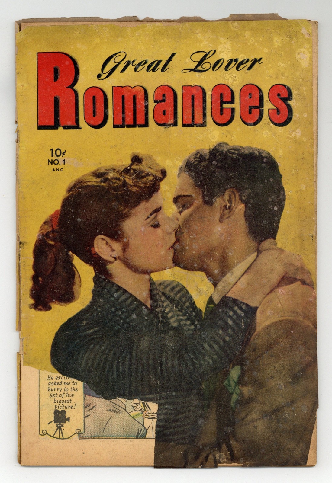 Great Lover Romances #1 PR 0.5 1951