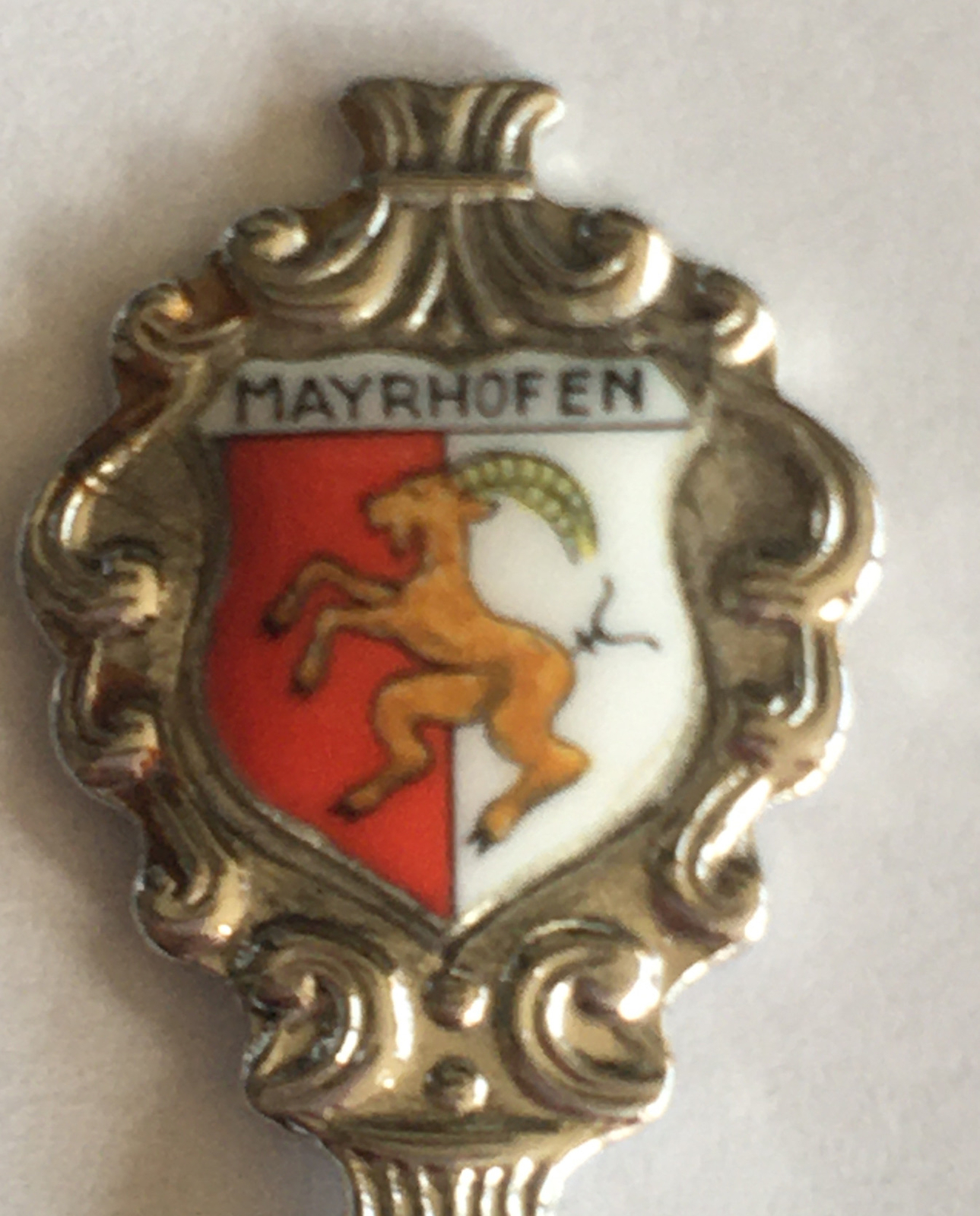 Vintage Souvenir Spoon Collectible Mayrhofen Austria