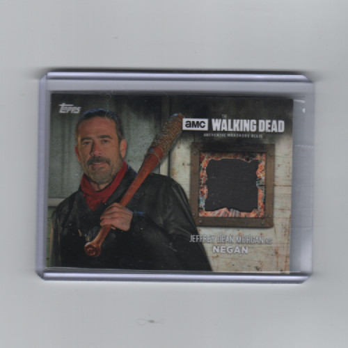 WALKING DEAD SEASON 6 JEFFREY DEAN MORGAN/NEGAN WARDROBE CARD DAMAGED/READ WALKING DEAD SEASON 6 JEFFREY DEAN MORGAN/NEGAN WARDROBE CARD DAMAGED/READ