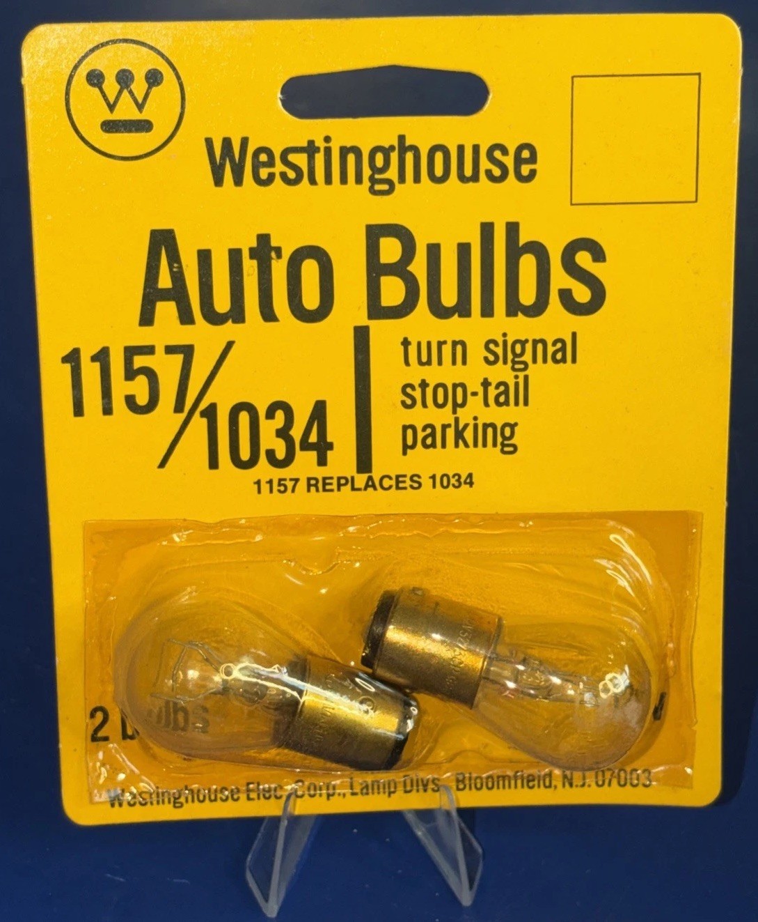 Original Westinghouse 1157/1034 2 Bulbs 12V Amber Automotive Turn Signal Parking Original Westinghouse 1157/1034 2 Bulbs 12V Amber Automotive Turn Signal Parking