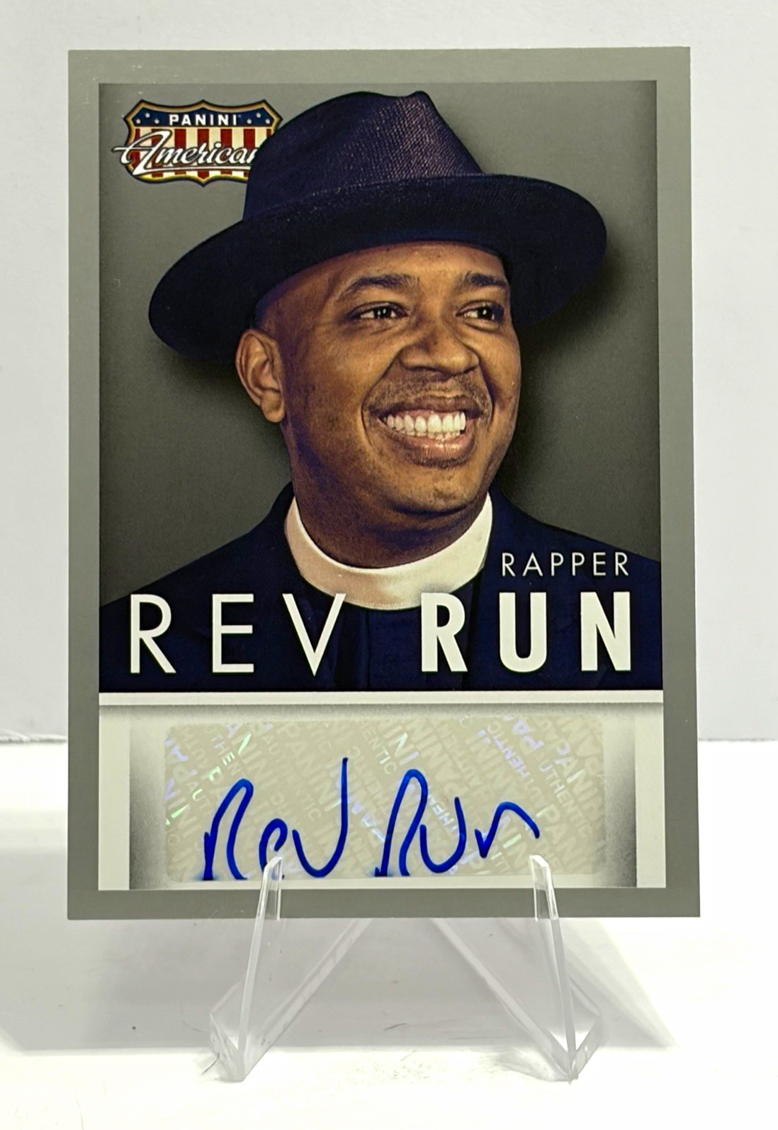 2015 Panini Americana Rev Run RUN DMC Autograph Auto #S-RUN Hip Hop