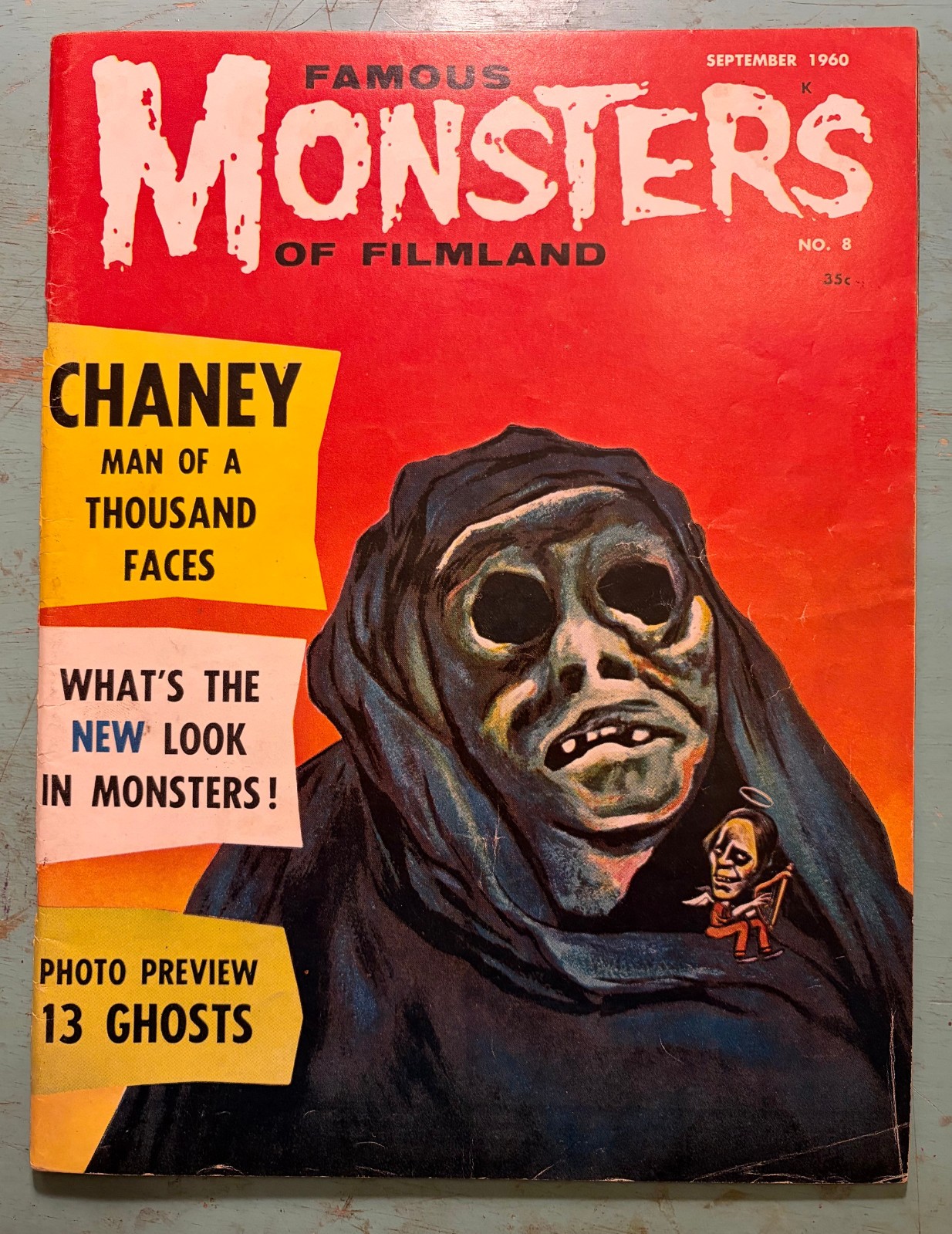 Famous Monsters of Filmland 8 1960 Fine - archival storage Famous Monsters of Filmland 8 1960 Fine - archival storage