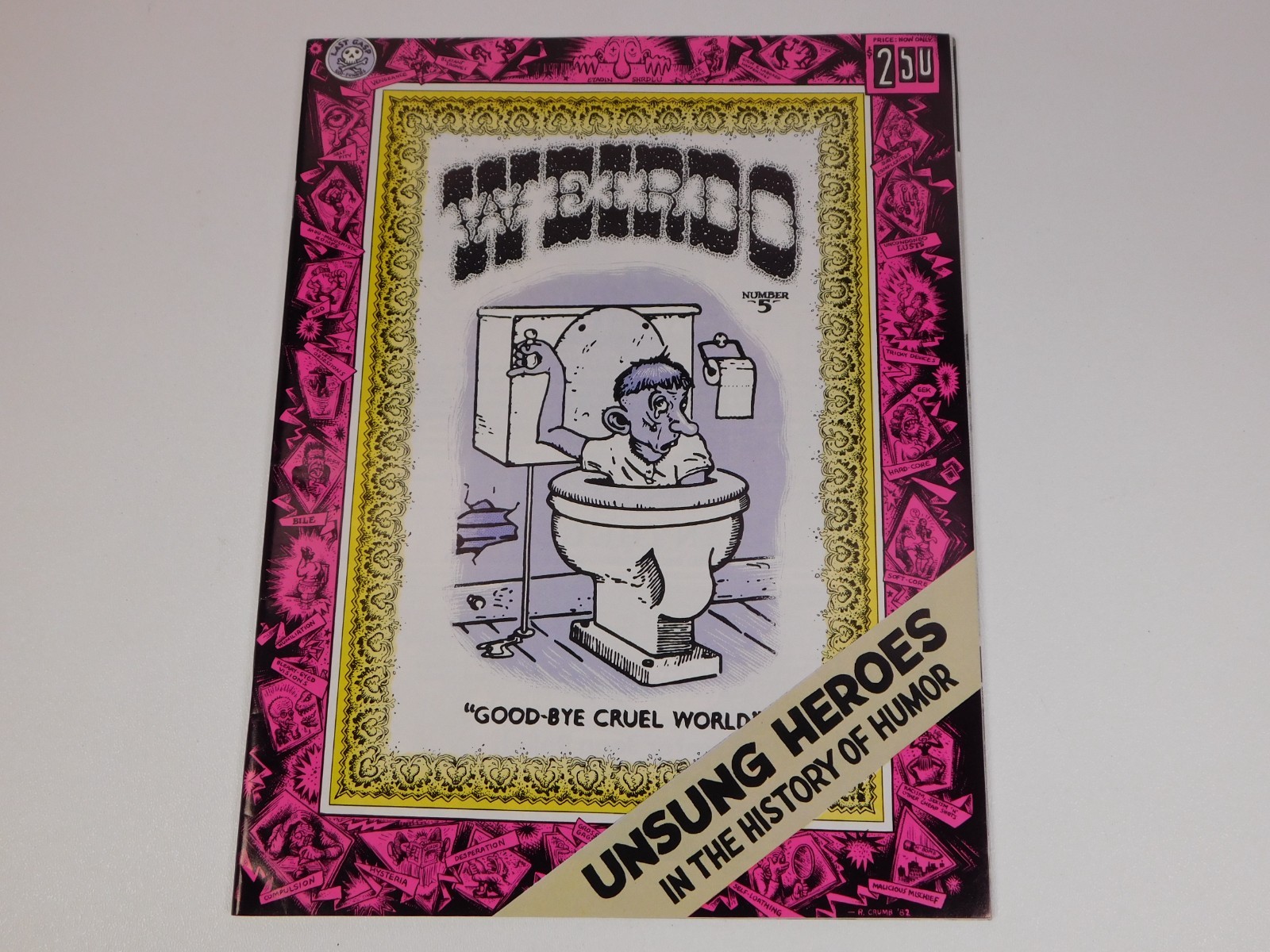 WEIRDO #5 Underground Comic - High Grade 1st Print Comix