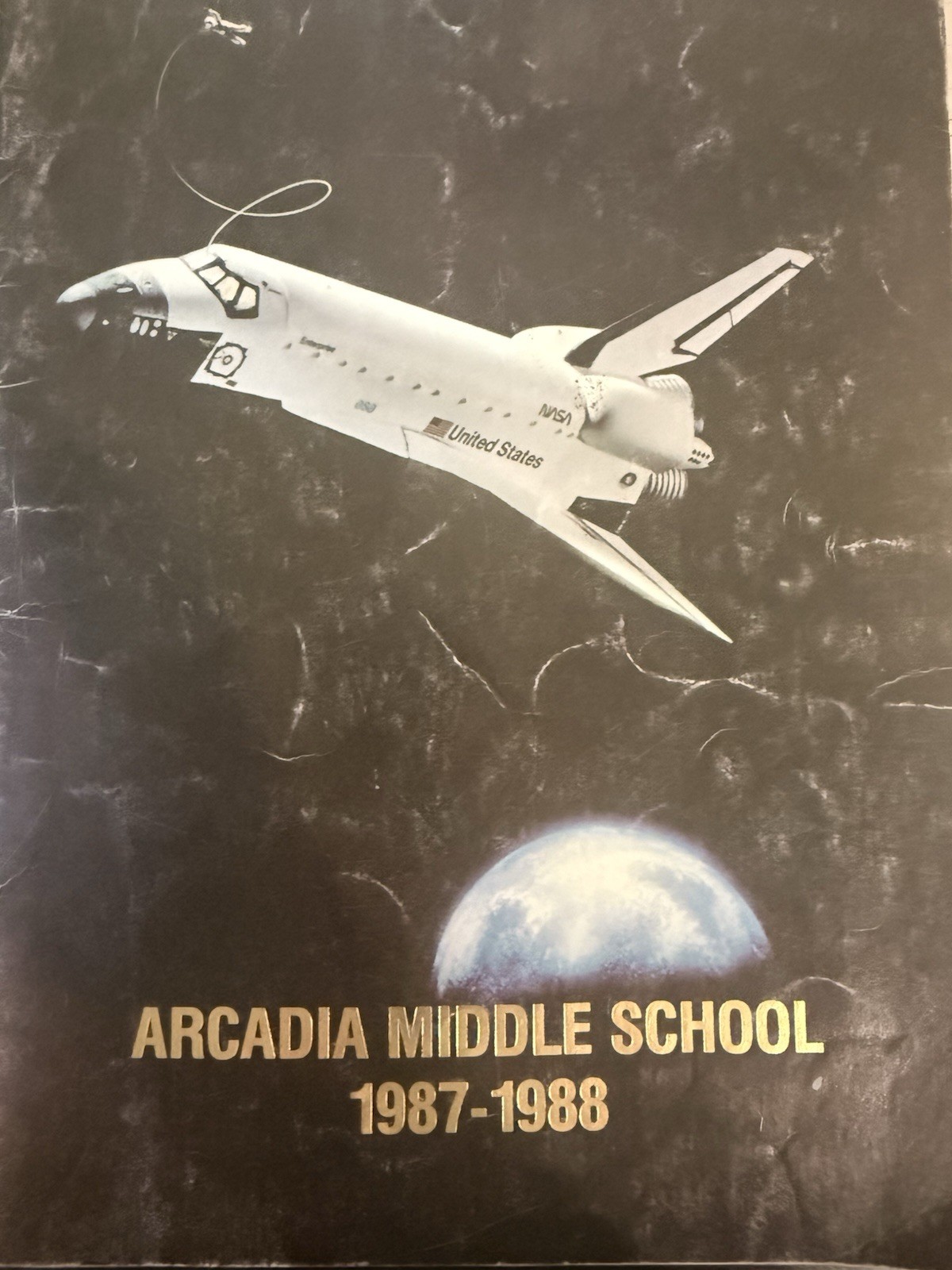 1987-1988 Arcadia Middle School Yearbook Greece NY First Yearbook Inaugural