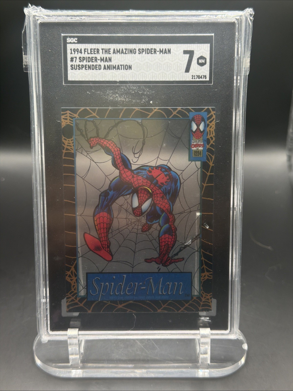 Spider-Man - 1994 The Amazing Spider-Man Suspended Animation #7 PSA 7 Spider-Man - 1994 The Amazing Spider-Man Suspended Animation #7 PSA 7