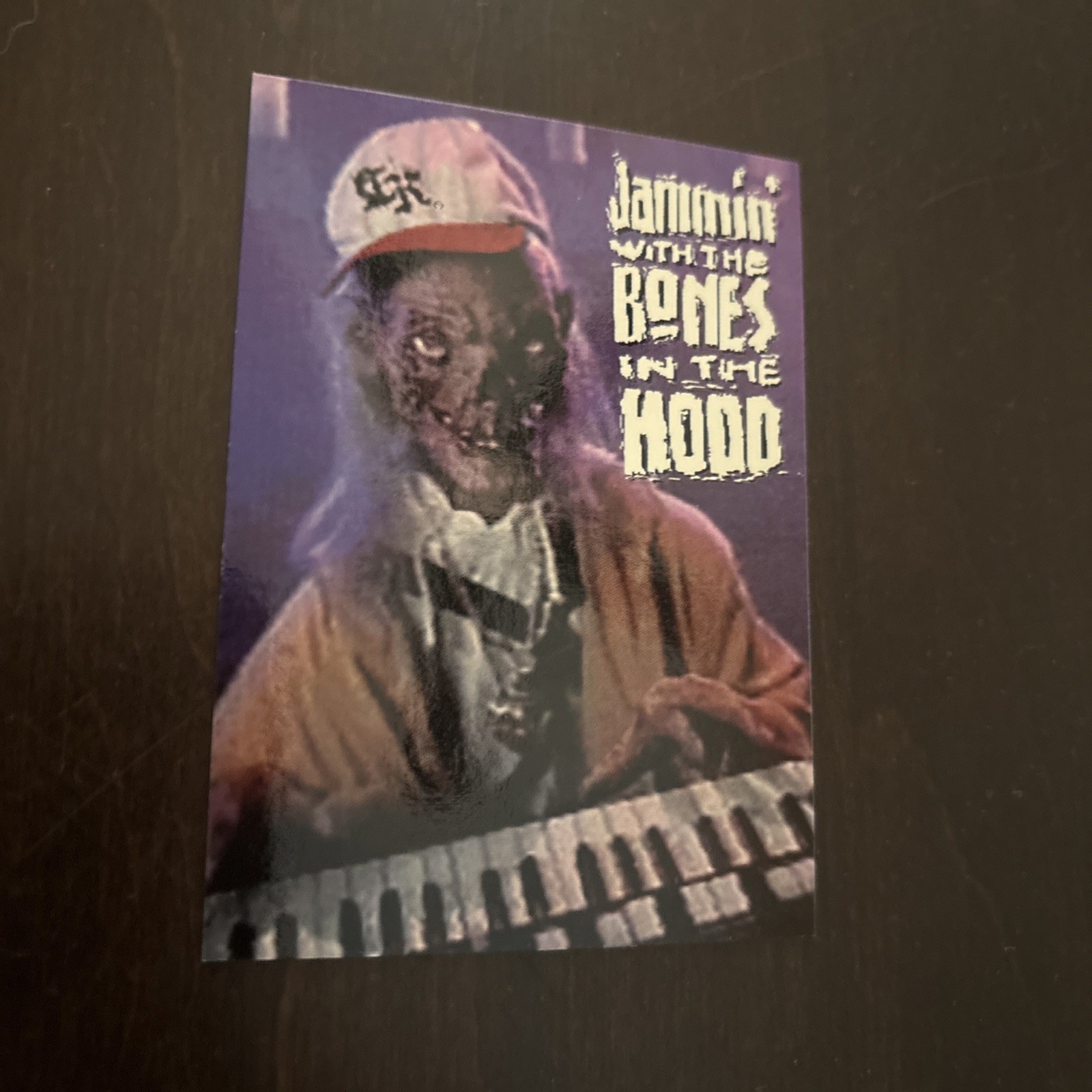1992 Cardz Tales from the Crypt # PROMO Card Jammin\' with the Bones in the Hood 1992 Cardz Tales from the Crypt # PROMO Card Jammin\' with the Bones in the Hood