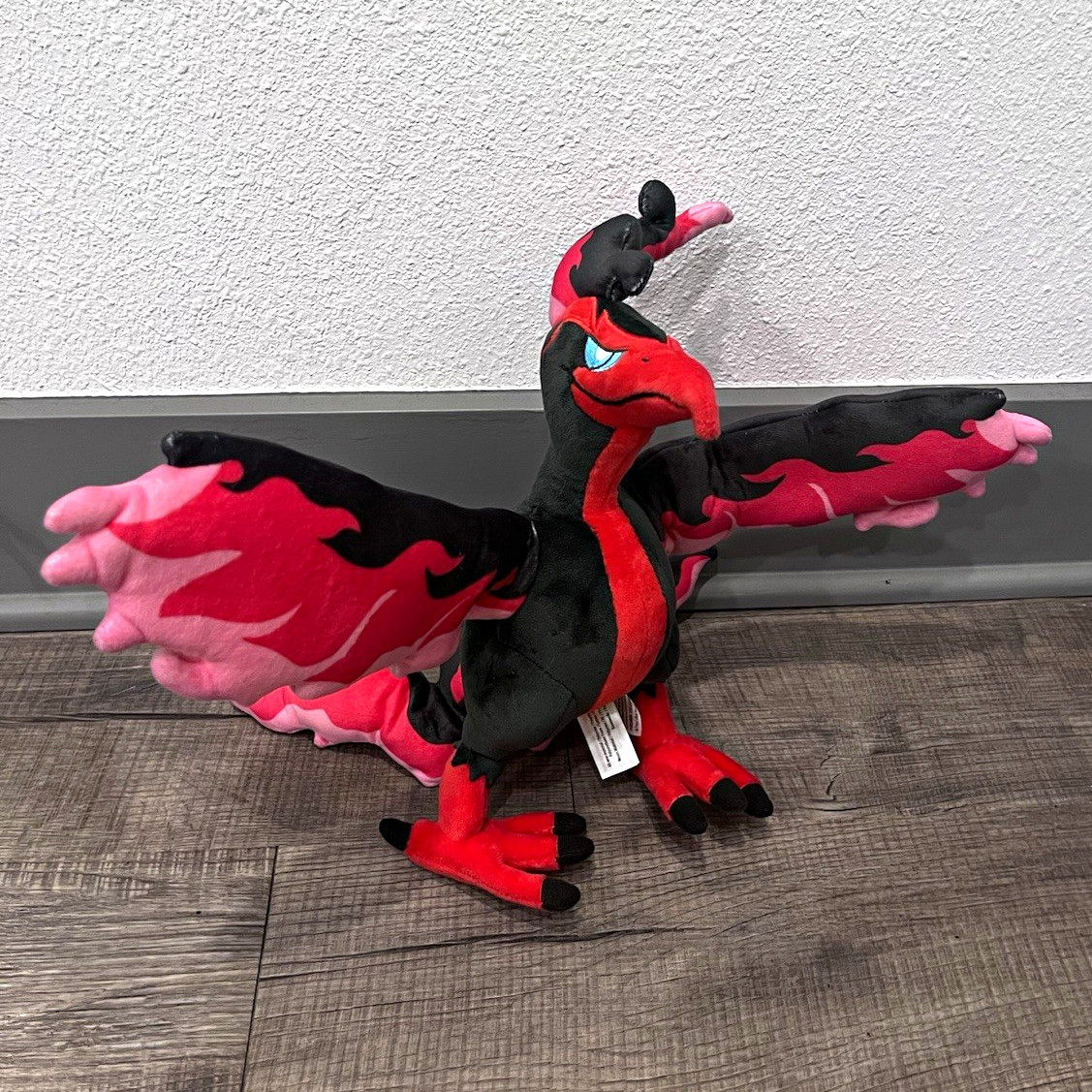 Pokémon Center Galarian Moltres Pose-able Bendable Plush Toy