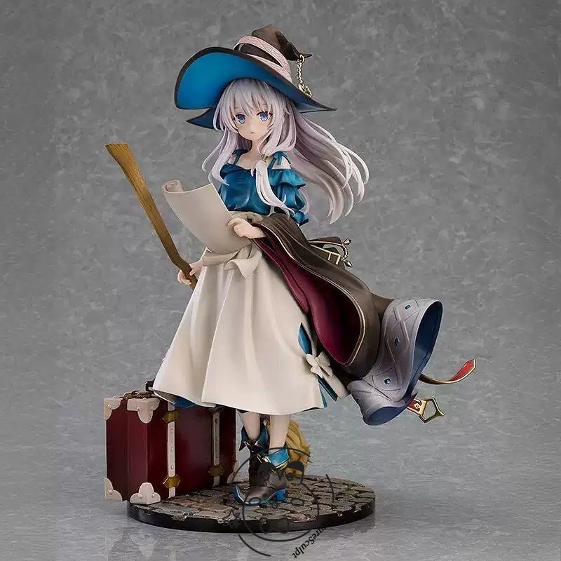1/7 Wandering Witch Elaina 25cm PVC Statue Anime Collectible Figure Model