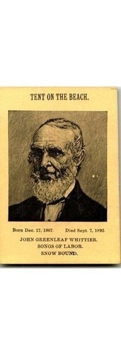 John Greenleaf Whittier Portrait Card 1880s Abolitionist Poet Massachusetts John Greenleaf Whittier Portrait Card 1880s Abolitionist Poet Massachusetts