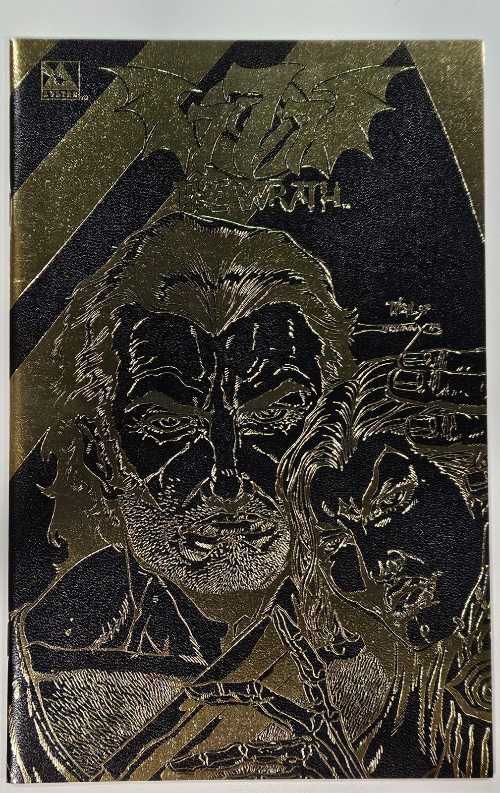 Faust 777: the Wrath-Darkness in Collision #1 Gold Leather Foil Faust 777: the Wrath-Darkness in Collision #1 Gold Leather Foil