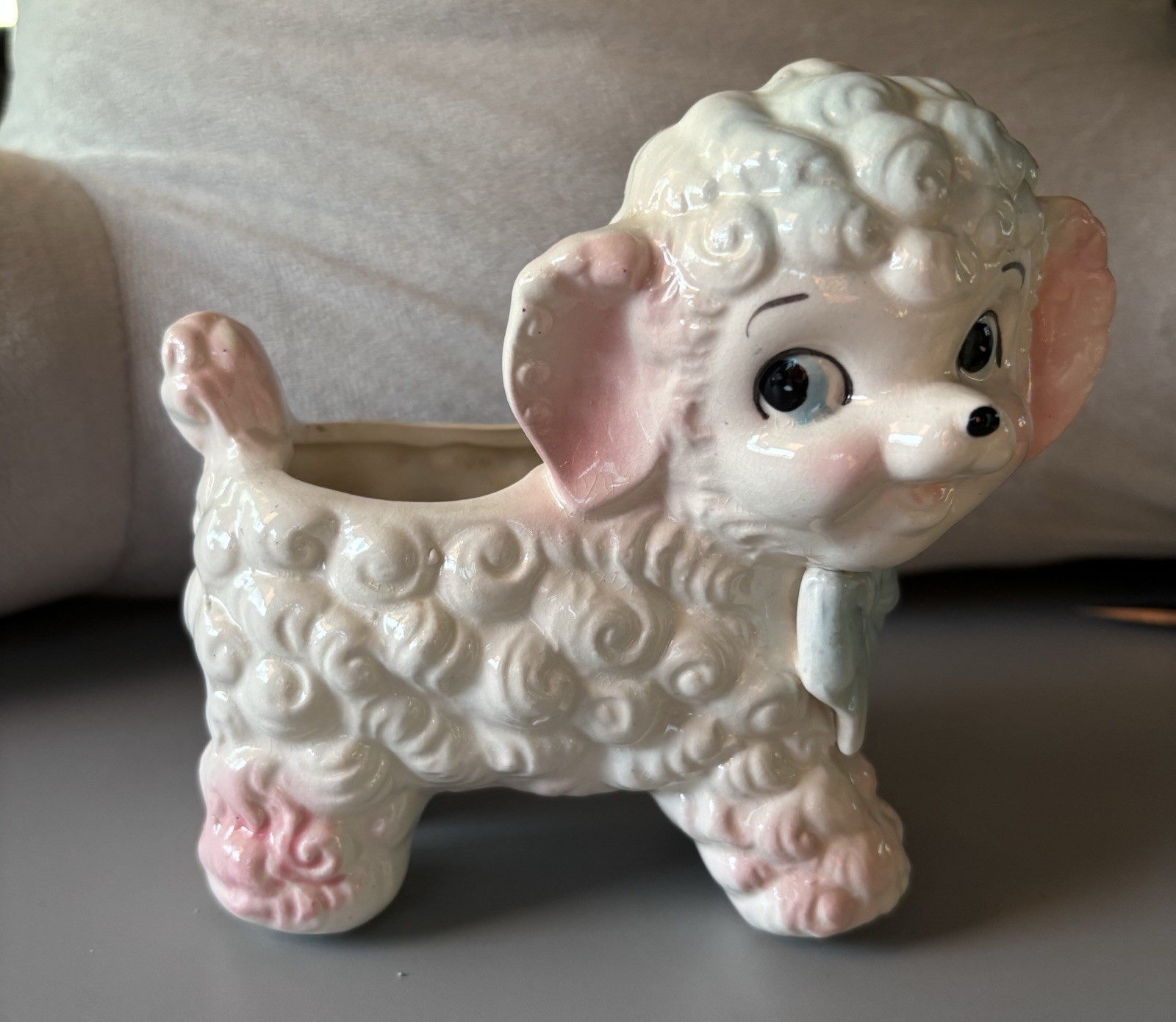 Vintage Narco Made In Japan 1950-60’s Baby Lamb Planter Flower Vase Vintage Narco Made In Japan 1950-60’s Baby Lamb Planter Flower Vase