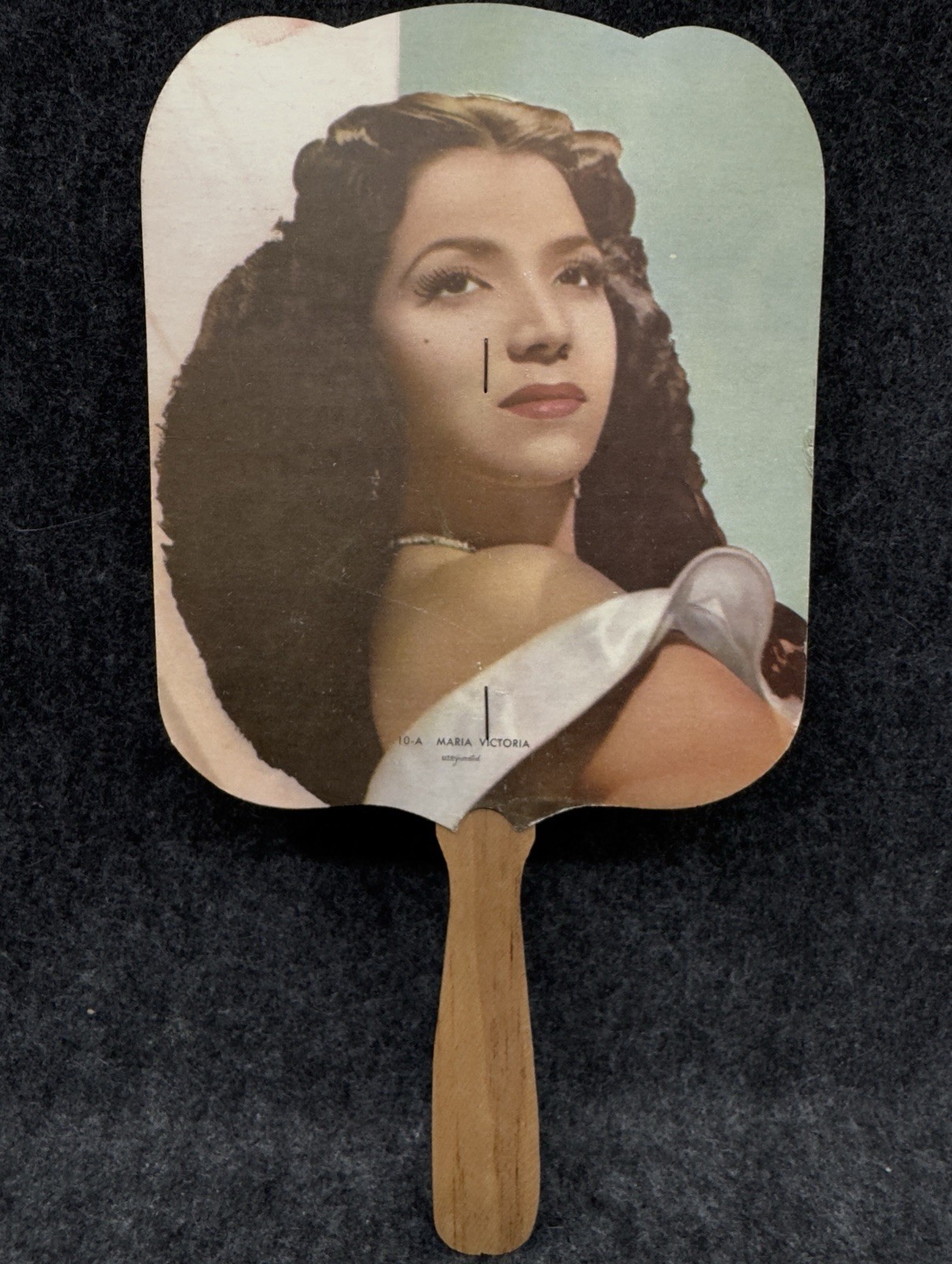 Rare c1950s VALVOLINE Red Flame Maria Victoria Mexican Film Music Star Fan Promo Rare c1950s VALVOLINE Red Flame Maria Victoria Mexican Film Music Star Fan Promo