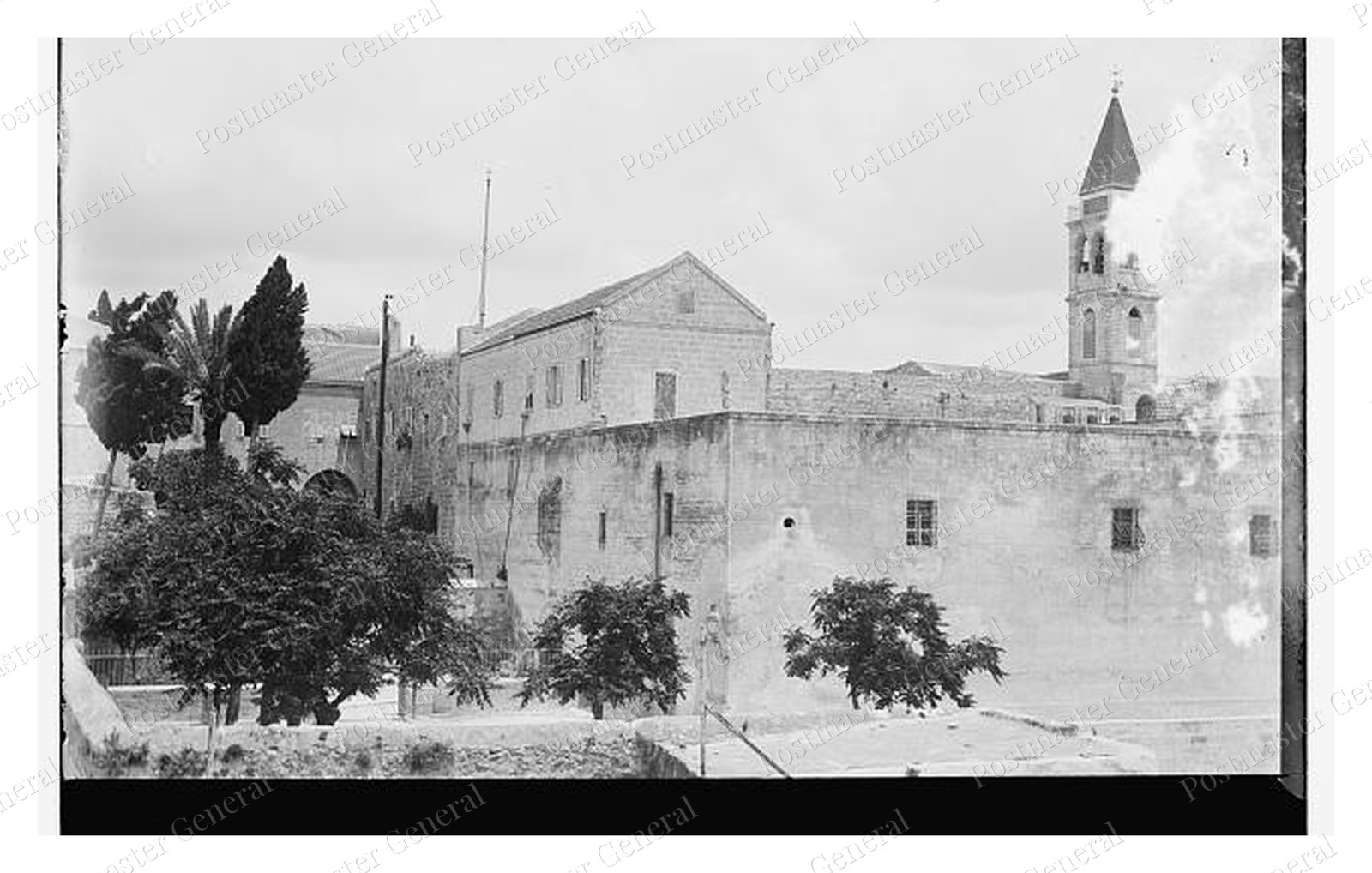 Nazareth Israel Annunciation Church Standard Postcard COPY RPPC