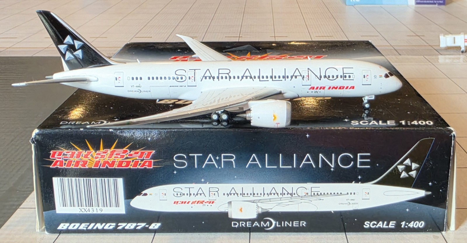 AIR INDIA 787-8 Star Alliance Livery 1/400 JC WINGS VT-ANU
