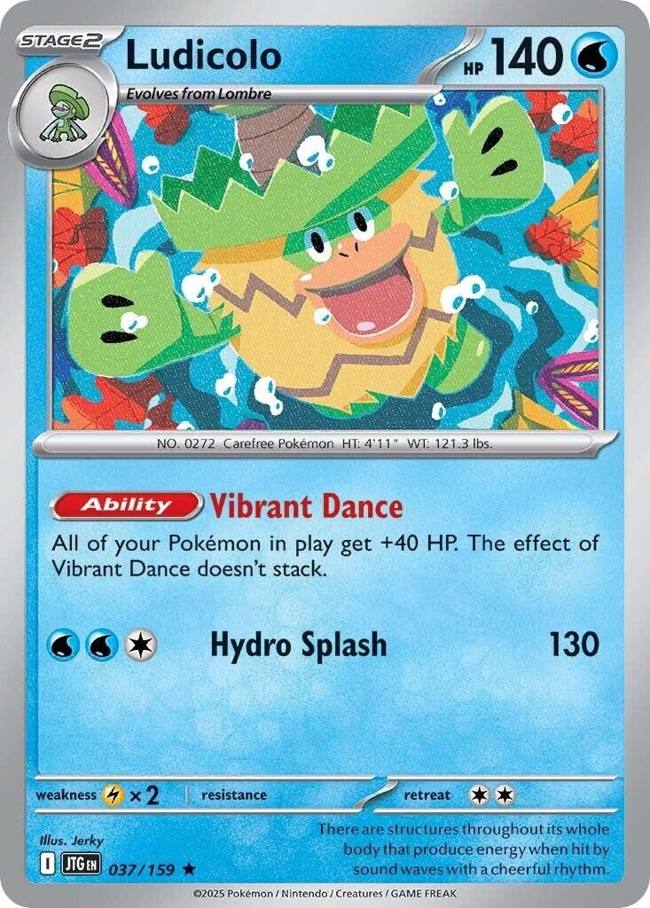 Ludicolo Holofoil [JTG - 037/159]