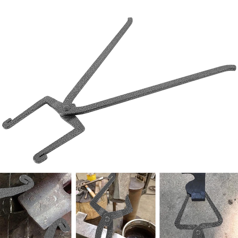 Blacksmith Pick Up Tongs Blacksmith Tongs Hammer Fiery Furnace Tool for Beginner Blacksmith Pick Up Tongs Blacksmith Tongs Hammer Fiery Furnace Tool for Beginner