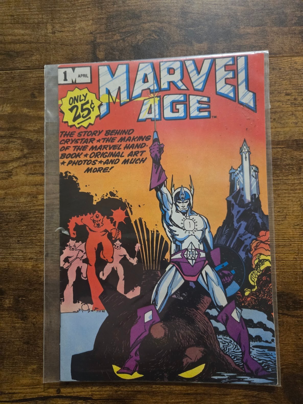 Marvel Age Lot Of 20 Comic Books (Marvel Comics)