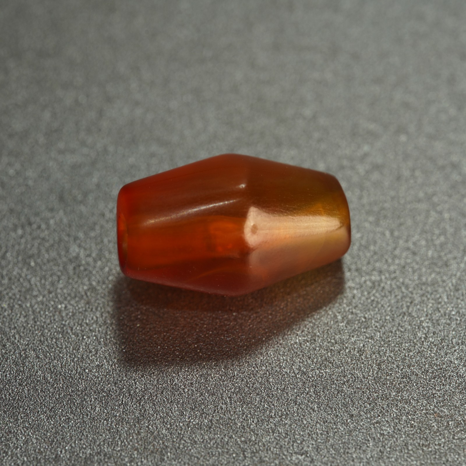Vintage Agate Bead, Banded Red Carnelian Loose Bead for DIY & Display 3.1g Vintage Agate Bead, Banded Red Carnelian Loose Bead for DIY & Display 3.1g