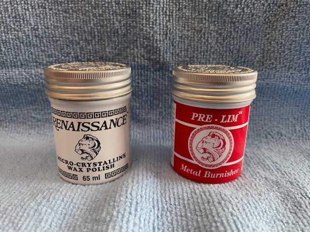 Pre-Lim Surface metal bur & Renaissance Wax Micro-Crystalline Wax Polish - 65ml