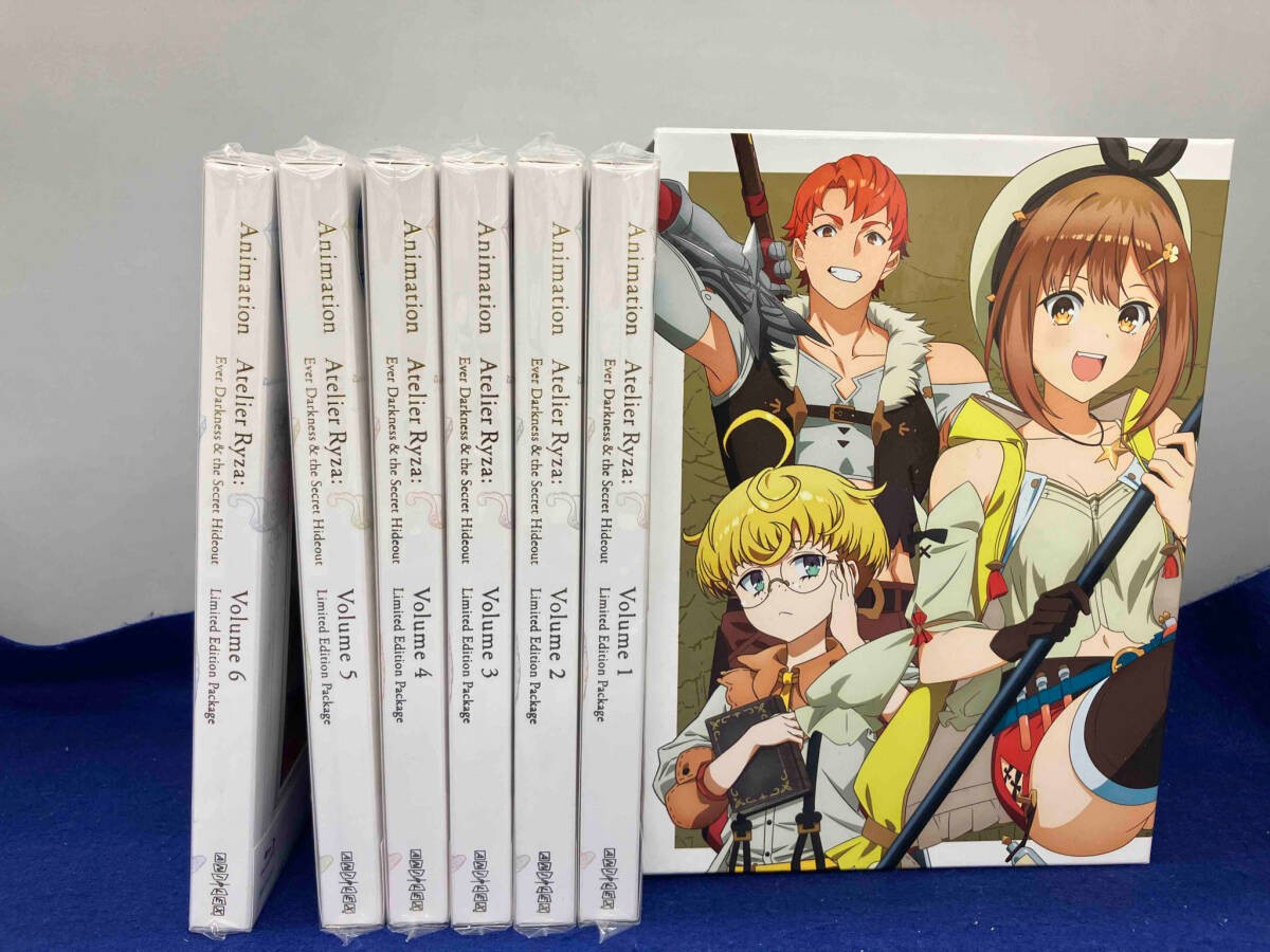 ANIMATION ATELIER RYZA EVER DARKNESS & THE SECRET HIDEOUT Blu-ray 1-6 volume set ANIMATION ATELIER RYZA EVER DARKNESS & THE SECRET HIDEOUT Blu-ray 1-6 volume set