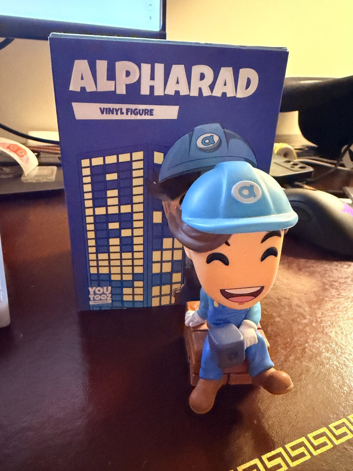 Youtooz Alpharad Vinyl Figure #184 “Super Hammer” – Rare and Sold Out. Youtooz Alpharad Vinyl Figure #184 “Super Hammer” – Rare and Sold Out.