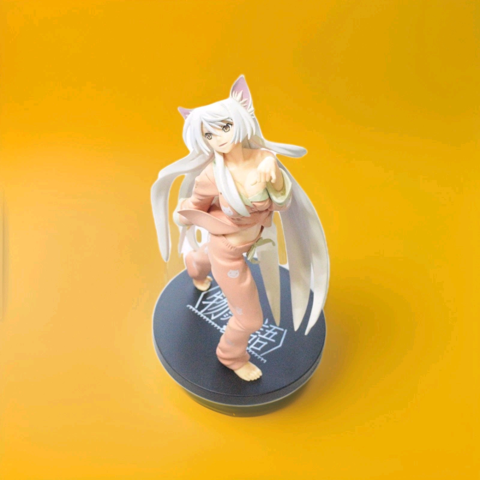 Sega Monogatari Series : Black Hanekawa Premium Figure : Size 7.5 In. H Figure.. Sega Monogatari Series : Black Hanekawa Premium Figure : Size 7.5 In. H Figure..