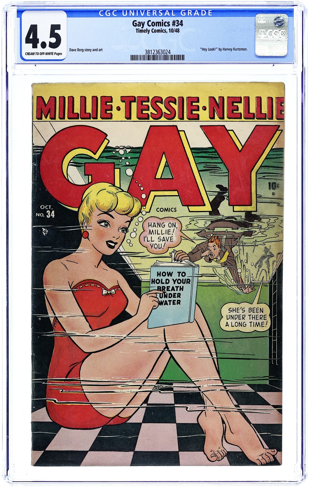 Gay Comics #34 CGC 4.5 1948 3812363024