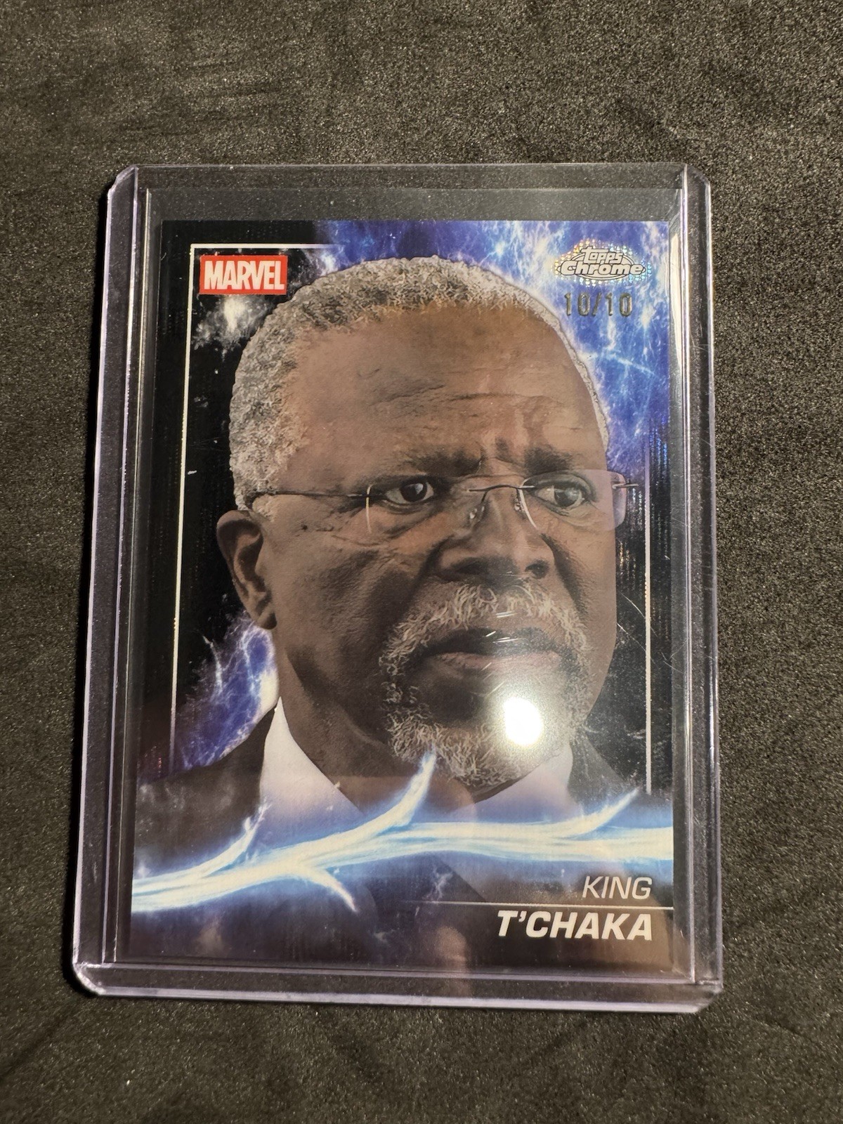 2025 Topps Chrome Marvel King Tchaka 10/10