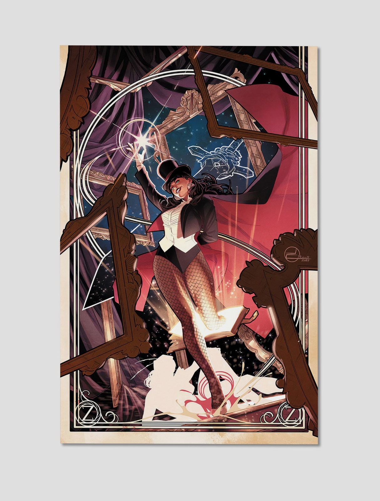 Zatanna Zatara Premium Giclee Print 11 Zatanna Zatara Premium Giclee Print 11