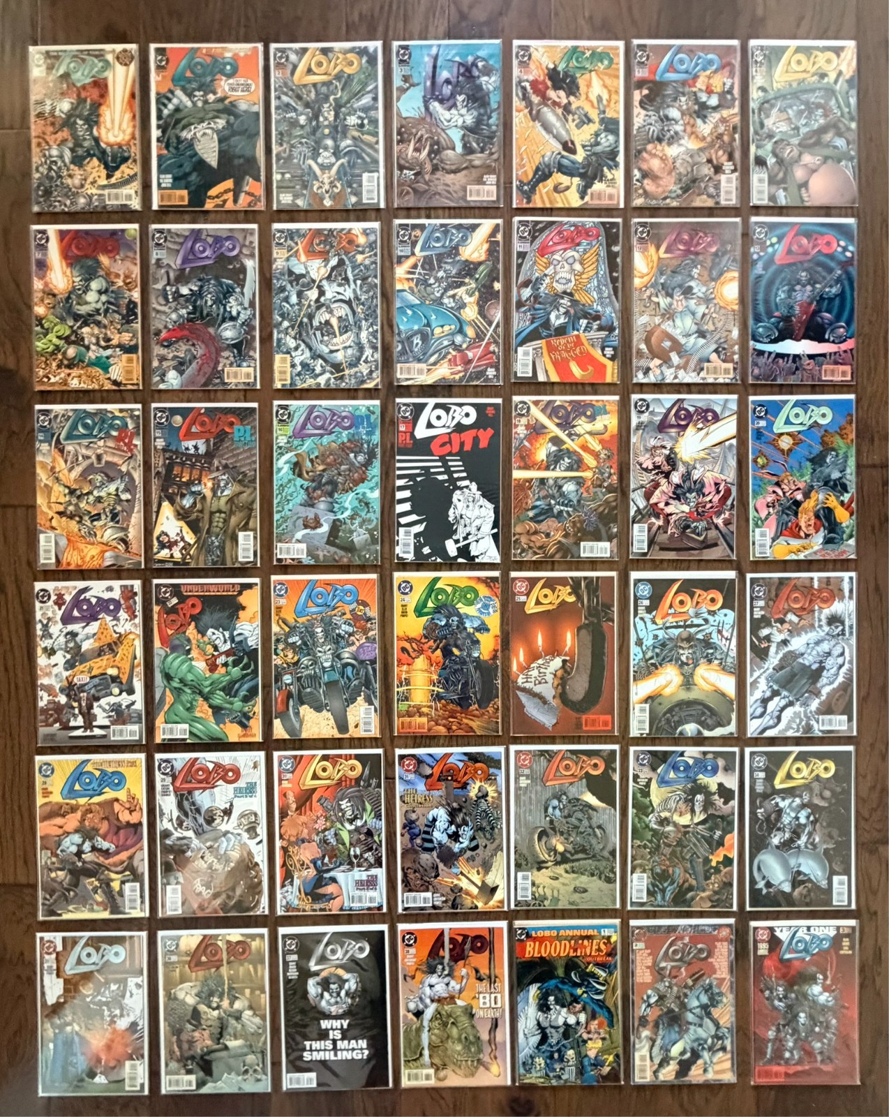 Lobo 0-38 + 3 Annuals | 42 issues | Alan Grant (DC 1993-1997) HIGH GRADE Lobo 0-38 + 3 Annuals | 42 issues | Alan Grant (DC 1993-1997) HIGH GRADE