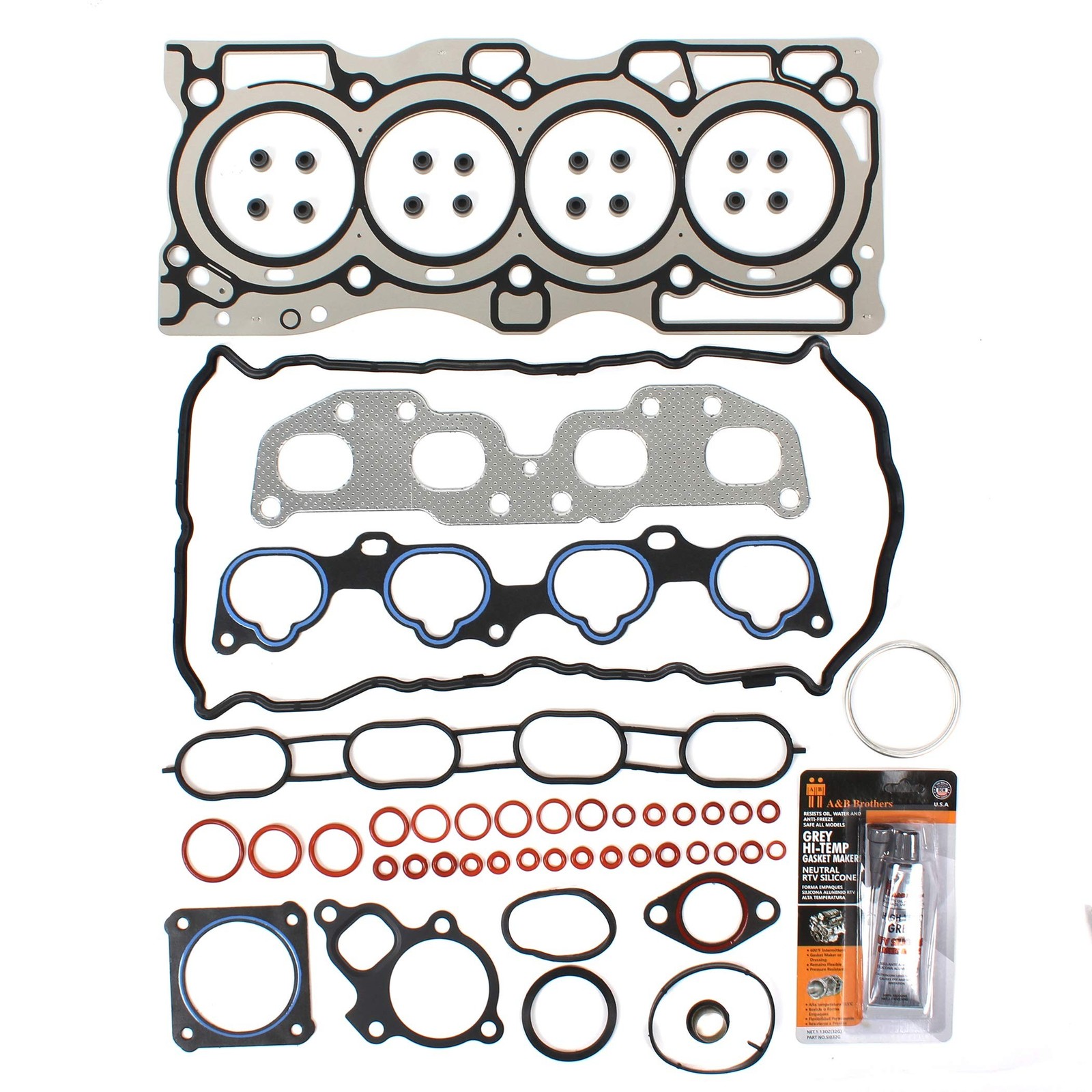 CNS MLS Cylinder Head Gasket Set Compatible with 2007-2012 Nissan Sentra for ... CNS MLS Cylinder Head Gasket Set Compatible with 2007-2012 Nissan Sentra for ...