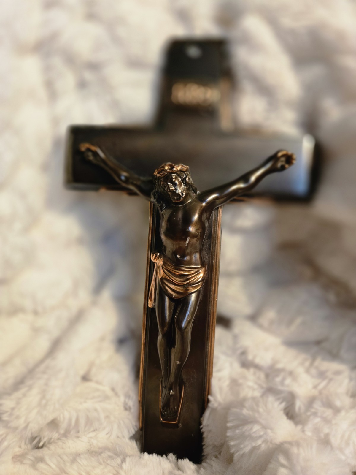 Vintage BCH Mfg Co Bridgeport Bronze Finish Crucifix Art Deco Coffin Cross 2lbs Vintage BCH Mfg Co Bridgeport Bronze Finish Crucifix Art Deco Coffin Cross 2lbs