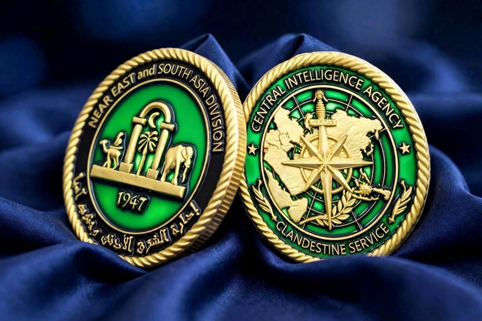 CIA NCS Near East and South Asia Division Iraq Operations Challenge Coin